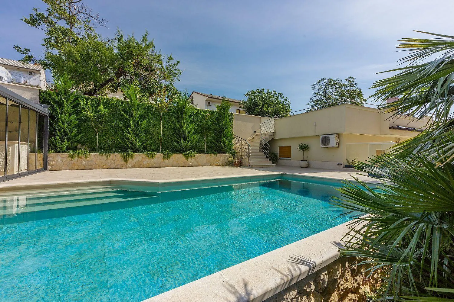 Einzigartiges Apartment Nur 500 Meter Zum Strand Mit Sauna, Gym, Pool, Wifi Crikvenica