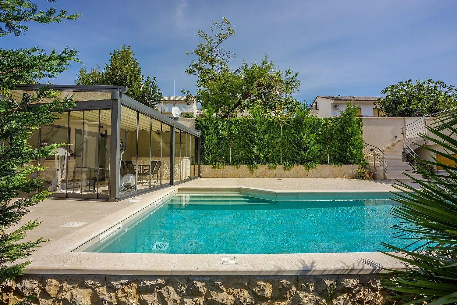 Einzigartiges Apartment Nur 500 Meter Zum Strand Mit Sauna, Gym, Pool, Wifi Crikvenica 0*,