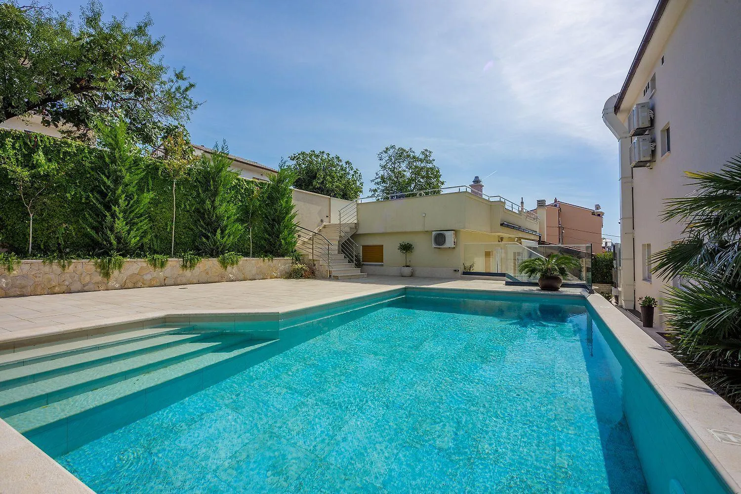 Einzigartiges Apartment Nur 500 Meter Zum Strand Mit Sauna, Gym, Pool, Wifi Crikvenica