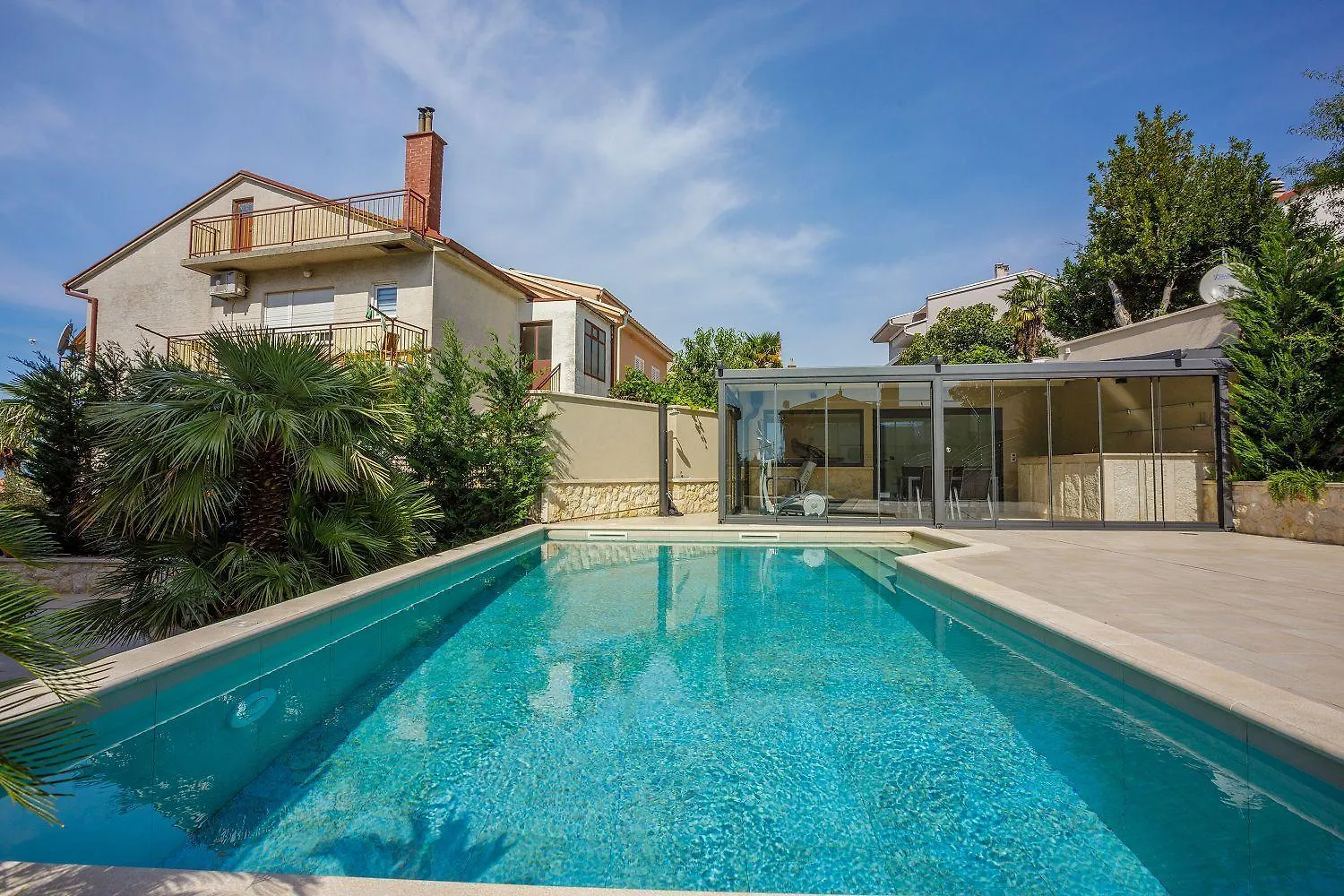 Einzigartiges Apartment Nur 500 Meter Zum Strand Mit Sauna, Gym, Pool, Wifi Crikvenica Croatia